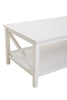 Ivory Wood X Coffee Table