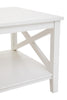 Ivory Wood X Coffee Table
