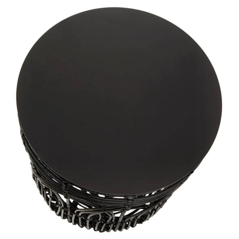 Rattan Round Stool Table