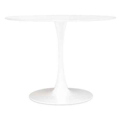 Laila White Tulip Dining Table