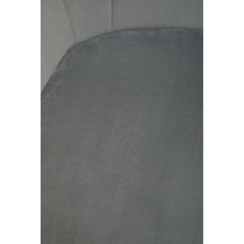 Luxe Grey Velvet Accent Chair