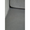 Luxe Grey Velvet Accent Chair