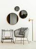 Luxe Grey Velvet Accent Chair