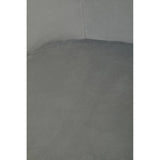 Luxe Grey Velvet Accent Chair