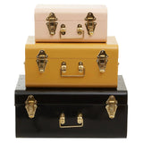 Parley Set of Three Assorted Storage Trunks