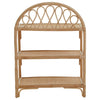Rattan Wave Shelf Unit