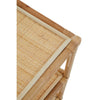Rattan Wave Shelf Unit