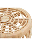 Rattan Modern Black Tables Set