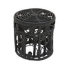 Rattan Black Tables Set