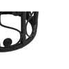 Black Rattan Modern Side Tables