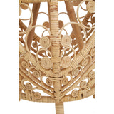 Rattan Swirl Table
