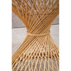 Twisted Rattan Side Table