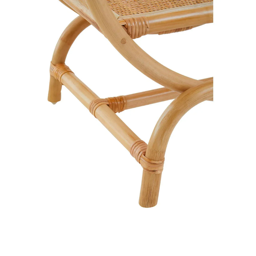 Natural Rattan Circular Shelf