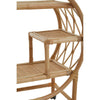 Rattan Circular Bar Trolley