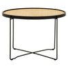 Rattan & Metal Coffee Table