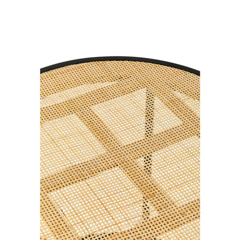 Rattan Metal Side Table