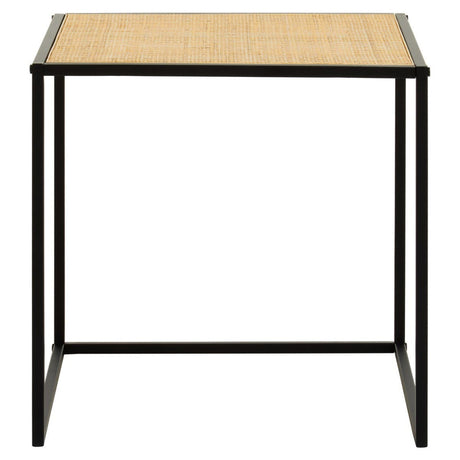 Rattan Square Side Table