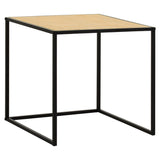 Rattan Square Side Table