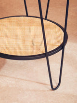 Boho Chic Rattan Side Table