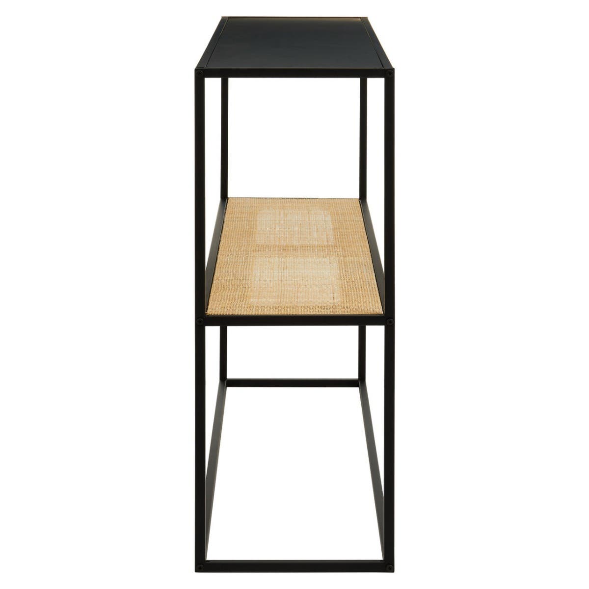 Sleek Metal Console Table