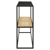 Sleek Metal Console Table