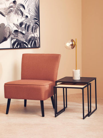 Rattan Duo Nesting Tables