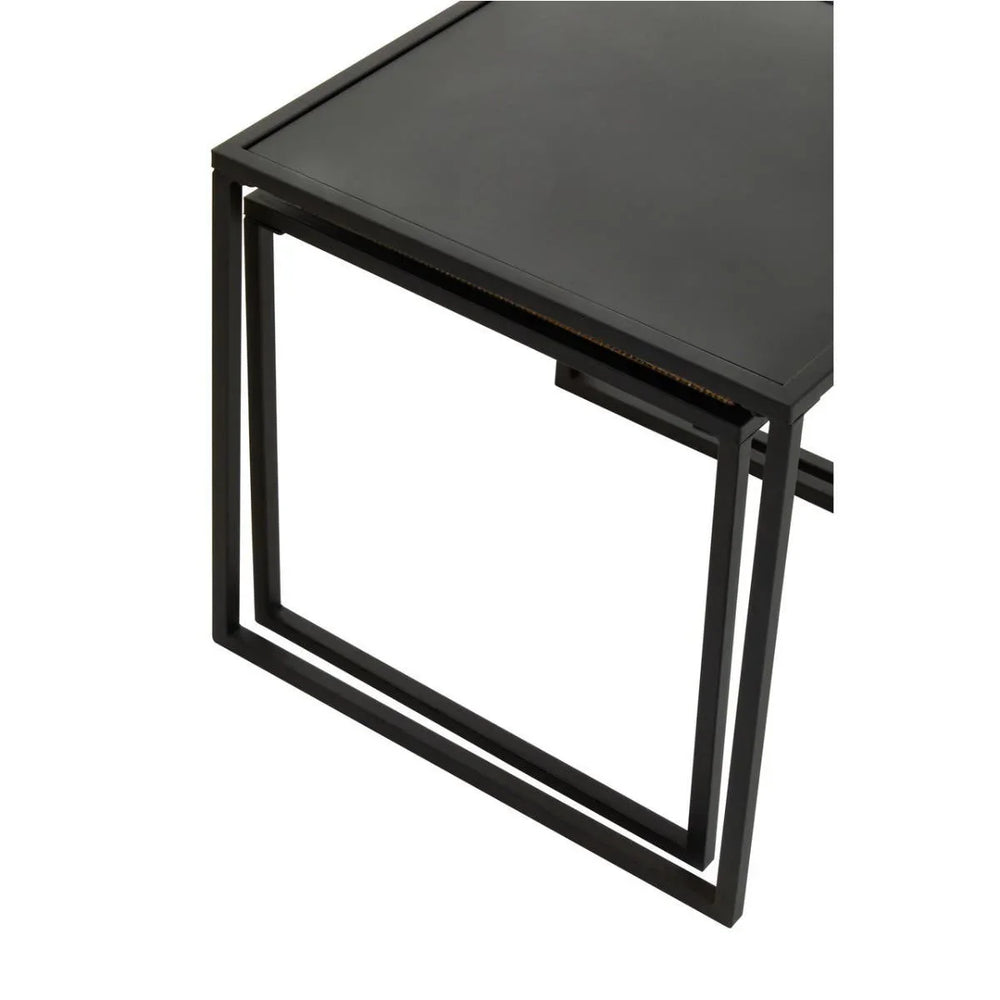 Rattan Duo Nesting Tables