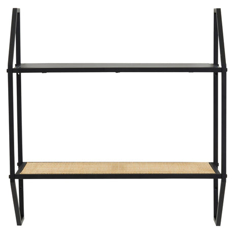 Rattan Duo Wall Shelf