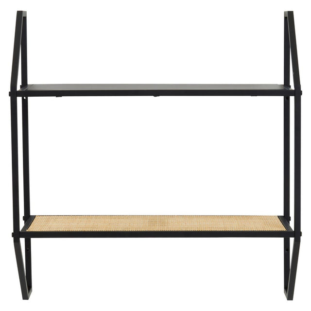 Rattan Duo Wall Shelf