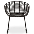 Modern Rattan Armchair