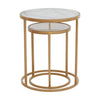 Marble Nesting Tables Set