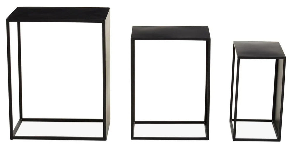 Minimalist Rectangular Nesting Tables