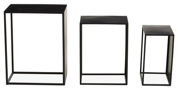 Minimalist Rectangular Nesting Tables