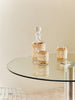 Silver Glass Dining Table