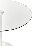 Silver Glass Dining Table
