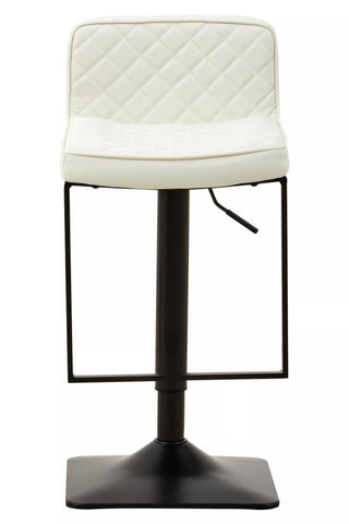 Chic Leather Bar Chair