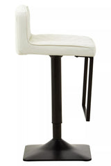 Chic Leather Bar Chair