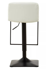 Chic Leather Bar Chair