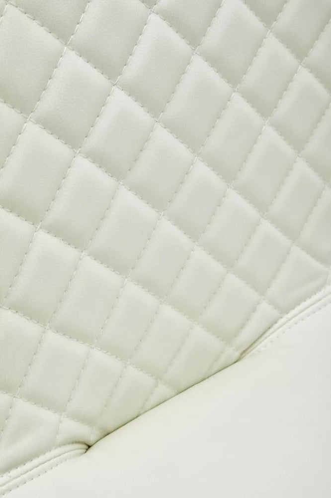 Diamond Tufted High Back Chair