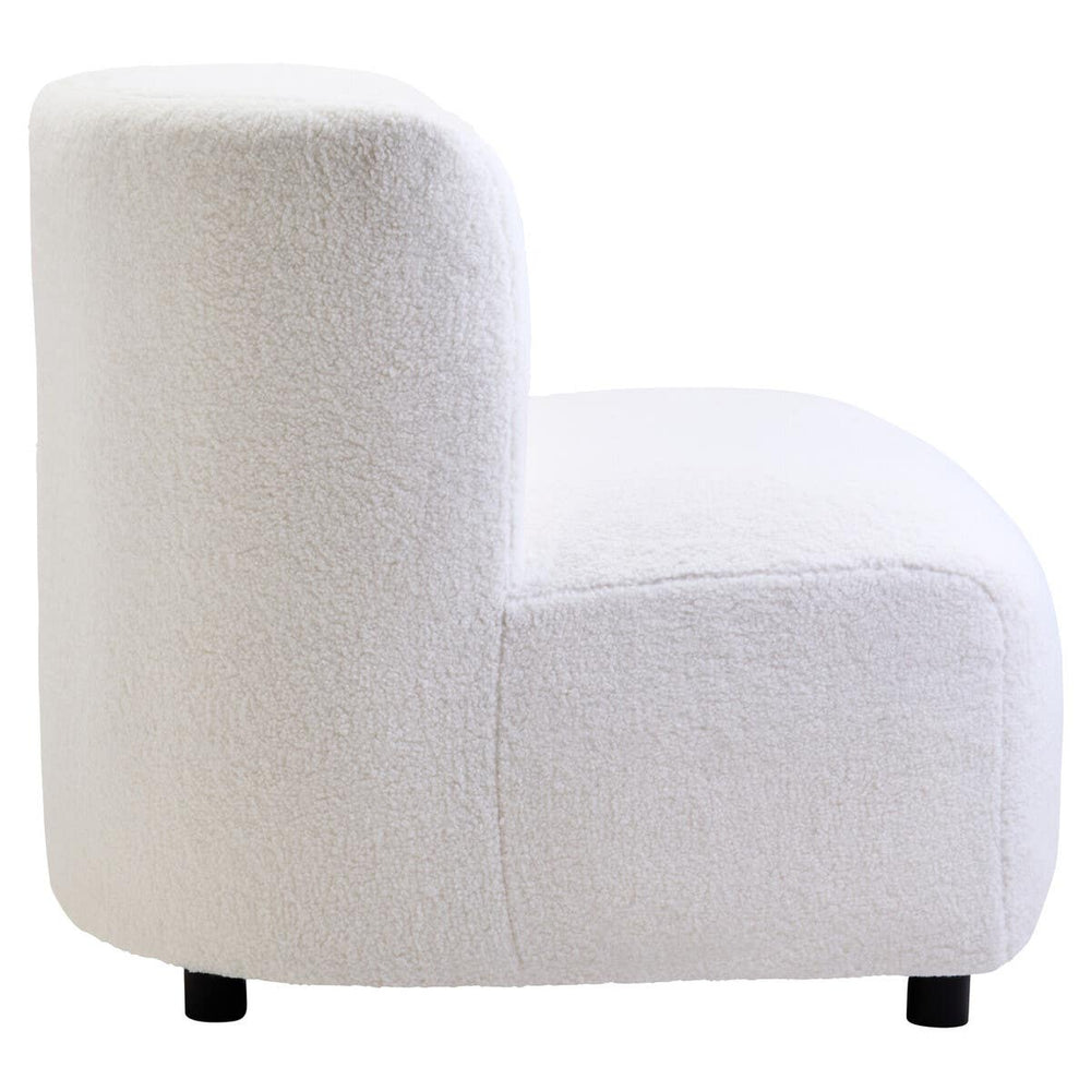 Cozy Ivory Lounge Chair