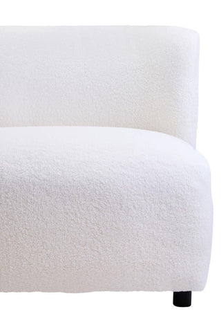 Cozy Ivory Lounge Chair