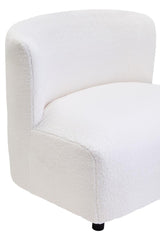 Cozy Ivory Lounge Chair