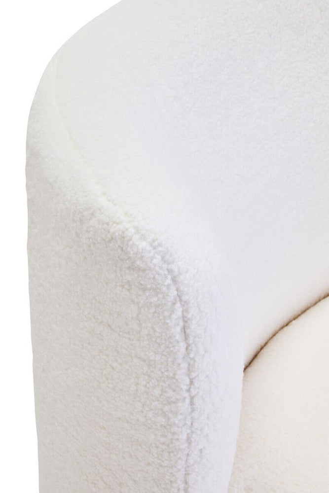 Cozy Ivory Lounge Chair