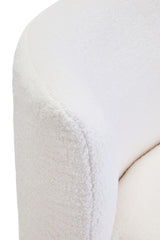 Cozy Ivory Lounge Chair