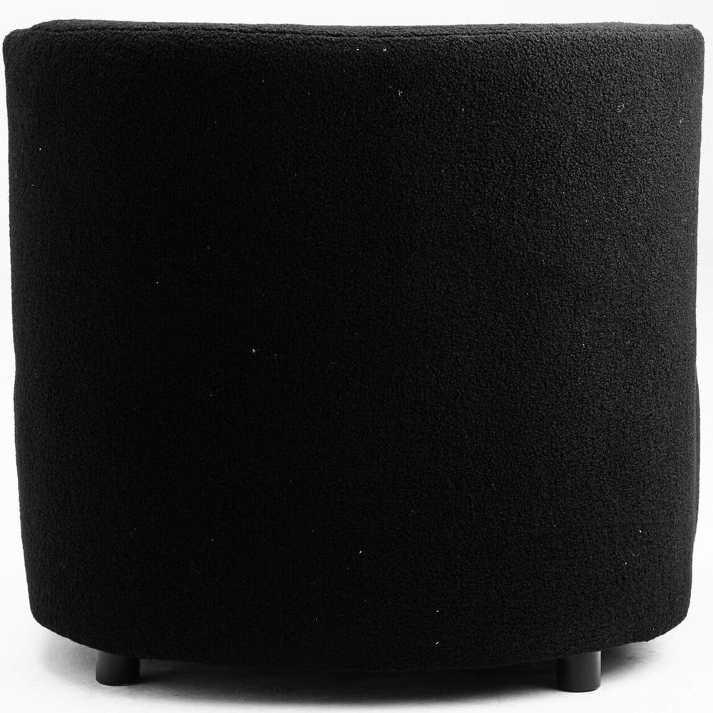 Luxe Black Lounge Chair