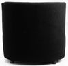 Luxe Black Lounge Chair