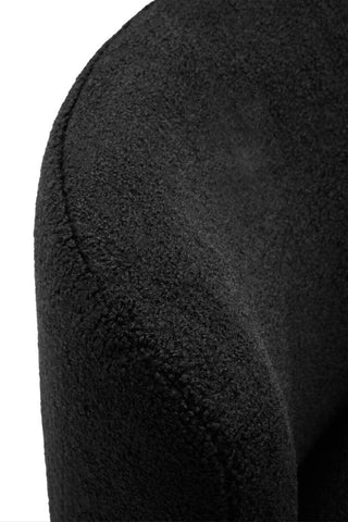 Luxe Black Lounge Chair