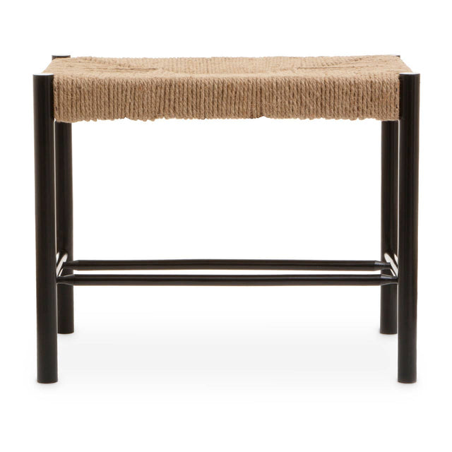 Rustic Rope Bench