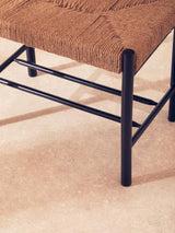 Rustic Rope Bench