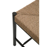 Rustic Rope Bench